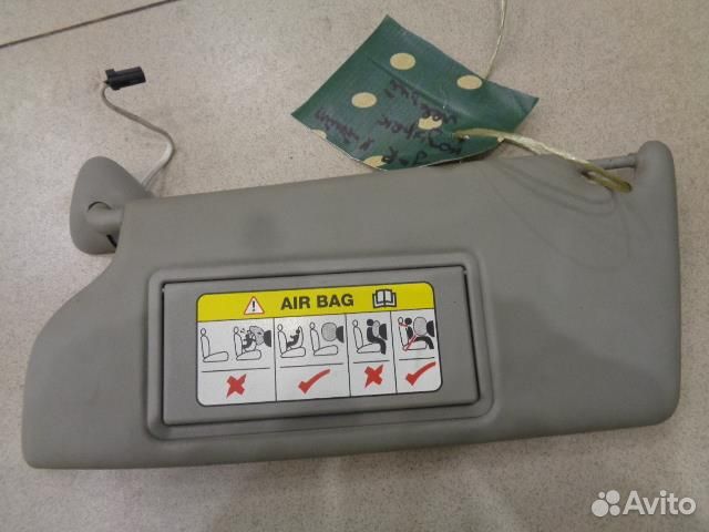 Козырек солнцезащитный левый Jaguar X-type 2001-2