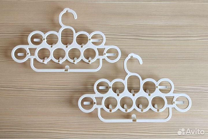 Вешалка органайзер для шарфов, ремней