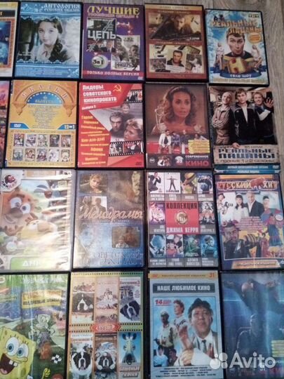 DVD мультики и фильмы