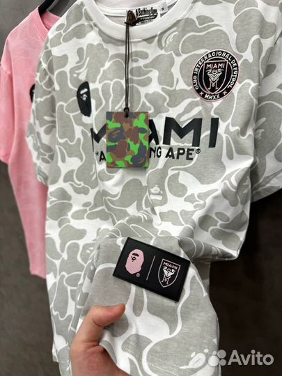 Bape Miami inter футболка (новинка 2024)