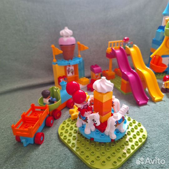 Lego duplo парк аттракционов 10840