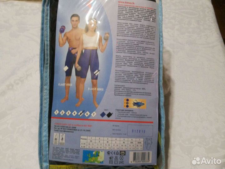 Шорты медицинские эластичные из неопрена