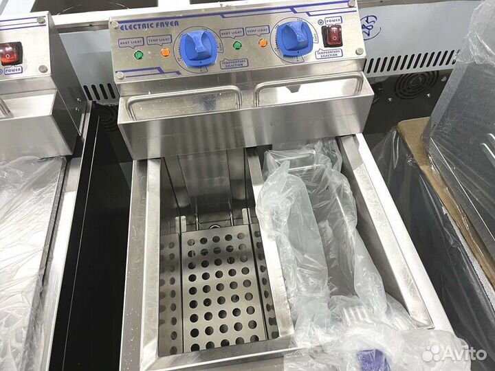 Фритюрница AP-86-M1, 380В, 6кВт, 2х10л, 400*720*940мм