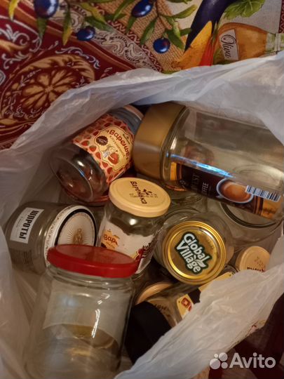 Банки стеклянные пакетом