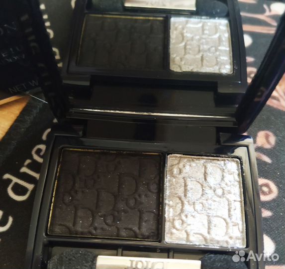 Палетка Dior 2 Couleurs 085 Silver Screen