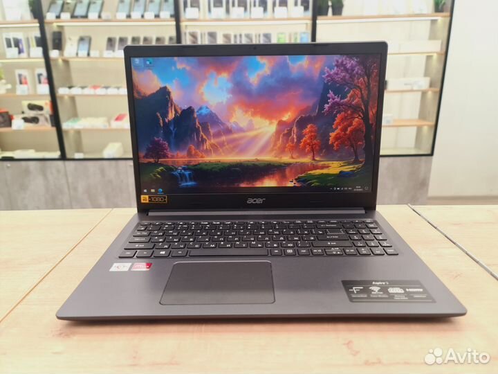 Новенький Acer/ips/Athlon 3050U/8gb/SSD256gb