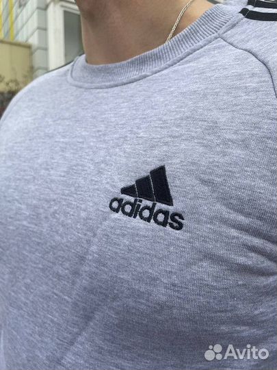 Спортивный утепленный костюм мужской adidas