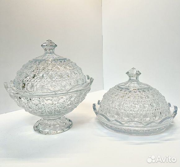 Посуда СССР. Хрусталь. Винтаж