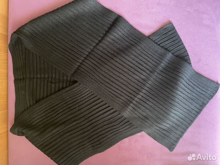 Комплект шапка, шарф и перчатки мужской