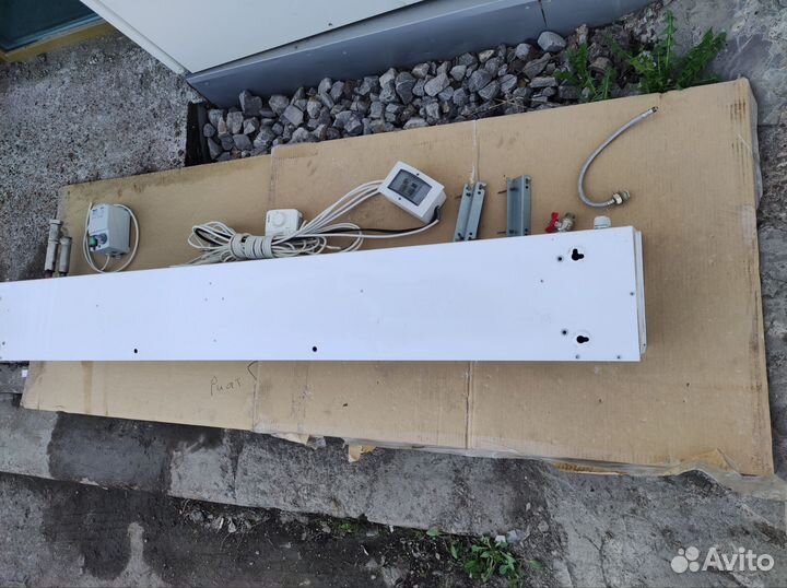 Тепловая завеса водяная