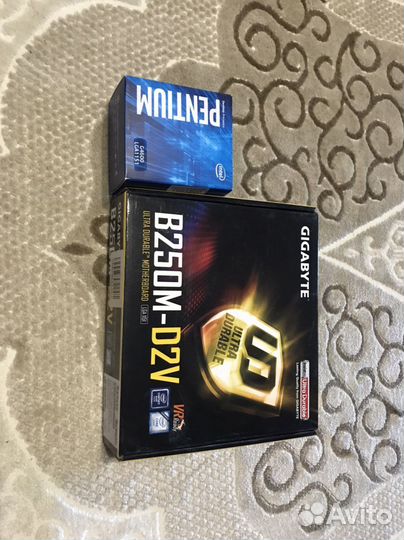 Процессор pentium G4600 и мат. Плата