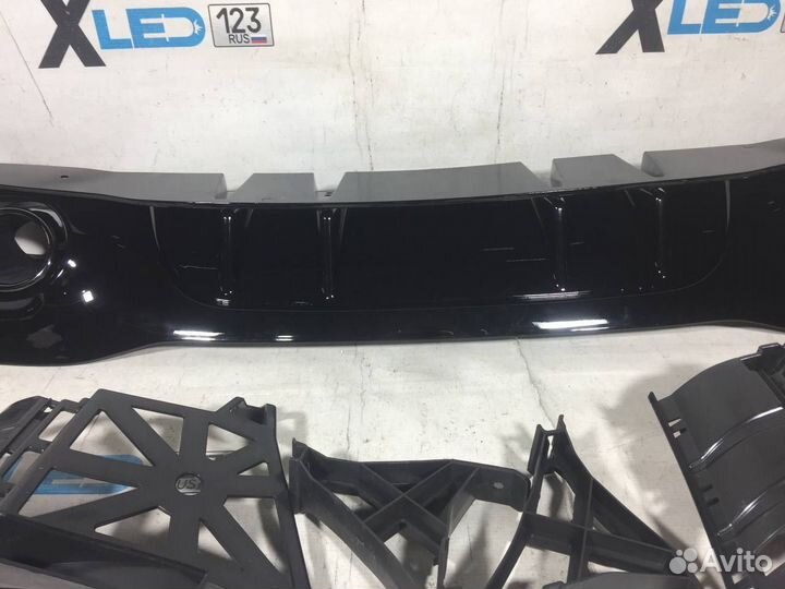 Диффузор с насадками w177 AMG A45 на седан