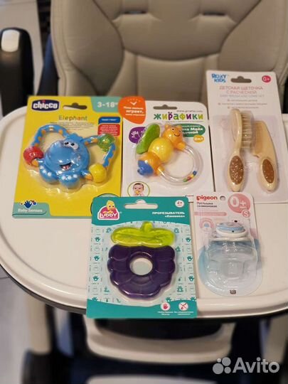 Игрушки, аксессуары для новорождённого новые