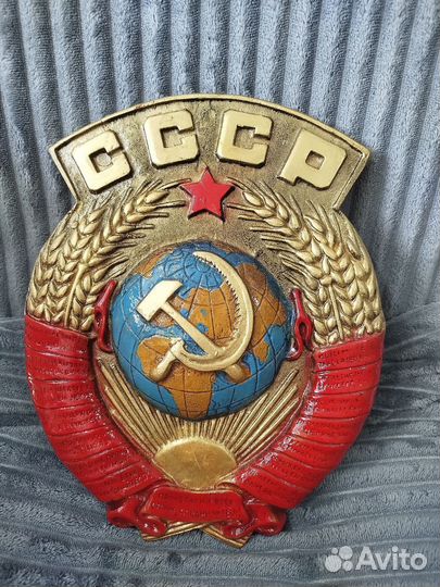 Герб СССР. Гипс
