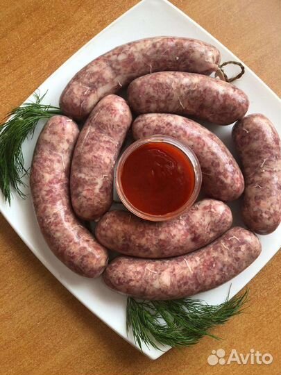 Домашние сосиски гриль