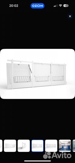 Экран под ванну 160 б/у