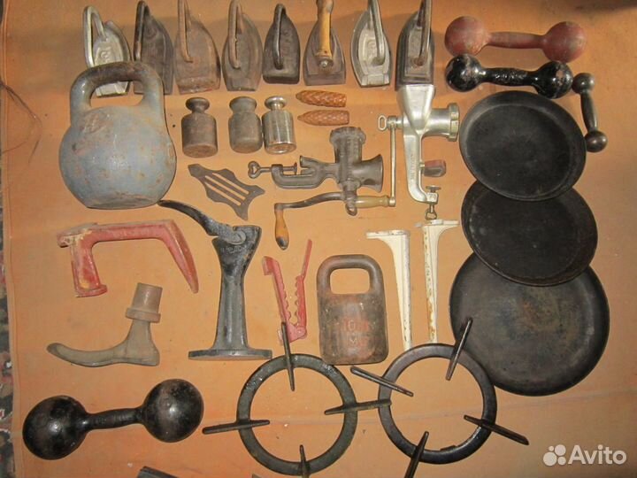 Утюг зис, Москва ЗИЛ, азовсталь чугунный СССР
