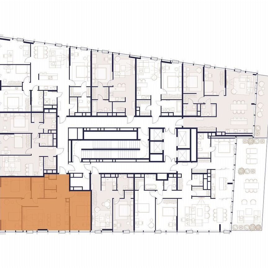 4-к. квартира, 101,4 м², 21/24 эт.