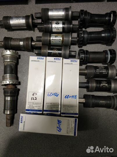 Каретки для велосипеда любые размеры