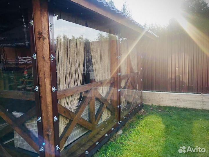 Мягкие окна на террасу