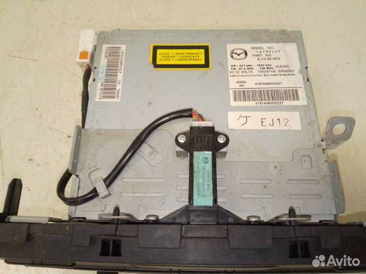 Магнитола Mazda Cx-7 ER3P L3-VDT 2.3 2010