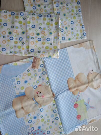 Комплект постельного белья в детскую кроватку