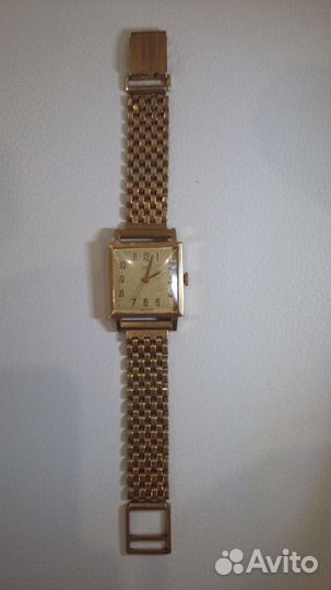 Часы Луч позолоченные СССР