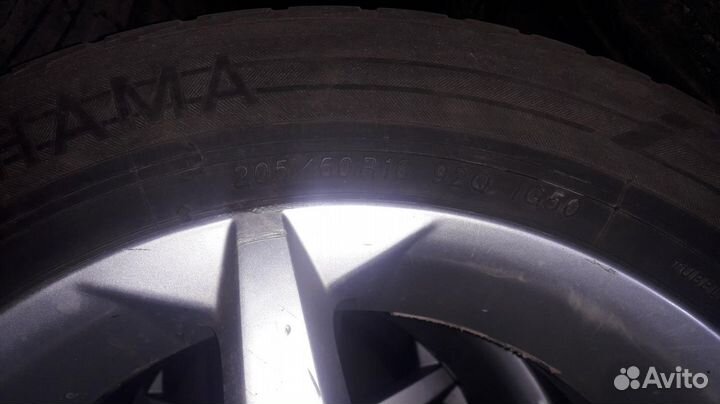 205/60 R16 Yokohama Ice Guard IG50 Зима Литые R16