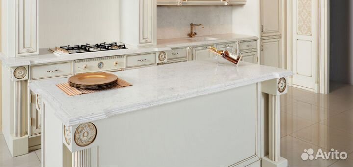 Столешницы для кухни из искусственного камня