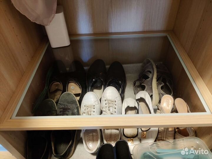 Икеа стеклянная полка Komplement 100x58 см