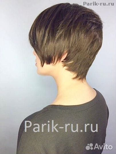 Натуральные парики 141. Цвет разный