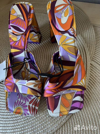 Новые босоножки / мюли Zara 37