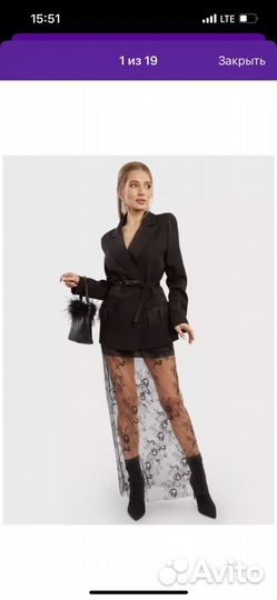 Юбка из гипюра