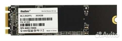Новый SSD m2 SATA Kingspec 128 Гб
