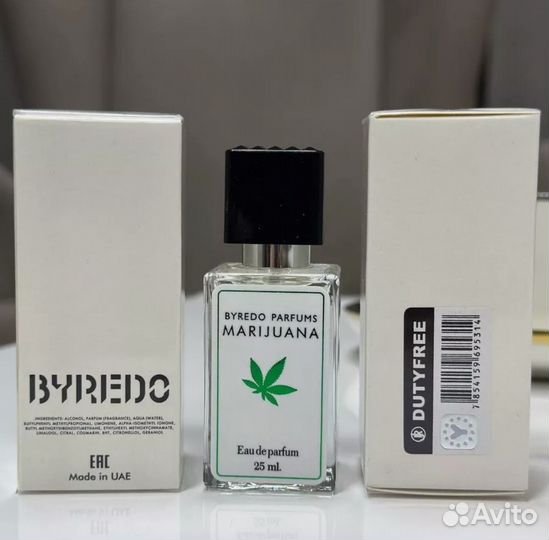 Духи Byredo parfums Marijuana парфюм Байредо