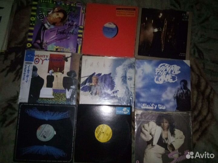 Электронная музыка 80-90-x на виниле.пластинки