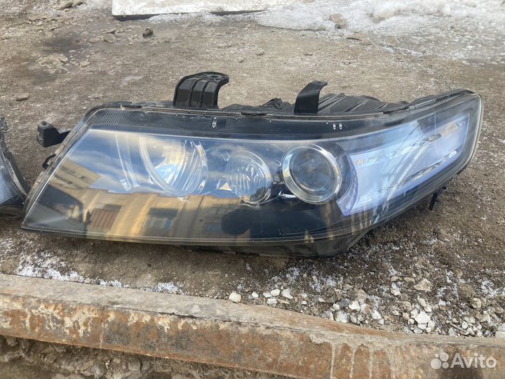 Honda accord 7 фара правая левая рестайлинг
