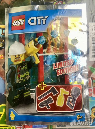 Журнал Lego City пожарный