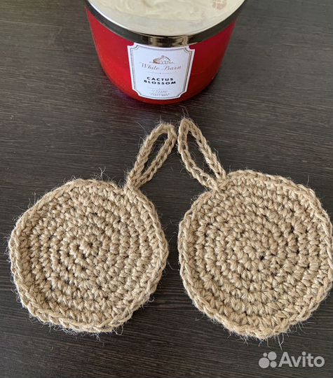 Эко губка из джута