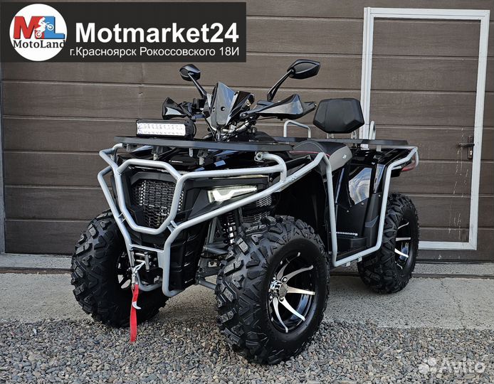 Loncin 270Long Колеса R12,Радиатор,Лебедка