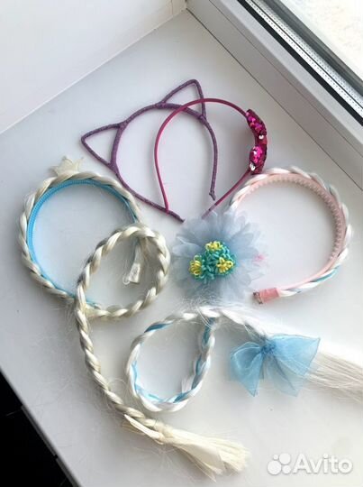 Ободок для волос детский украшение на голову