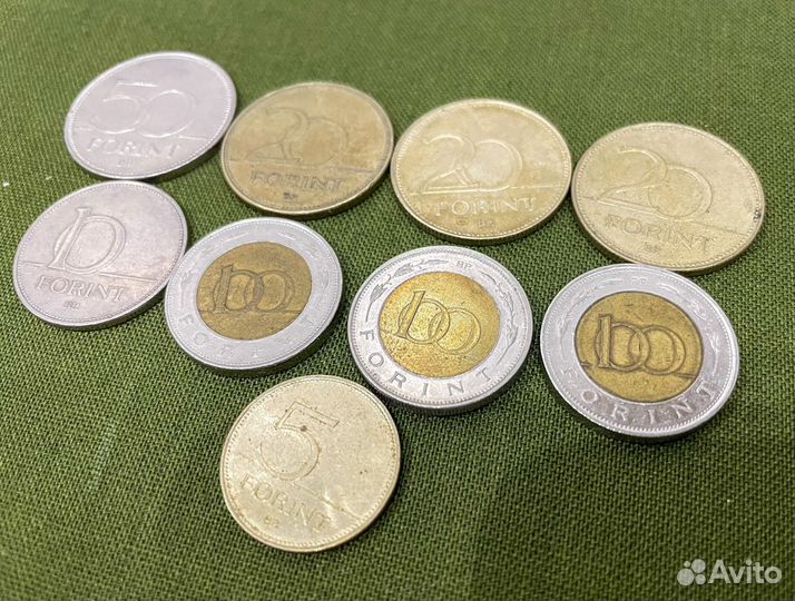 Монеты Венгрии форинты