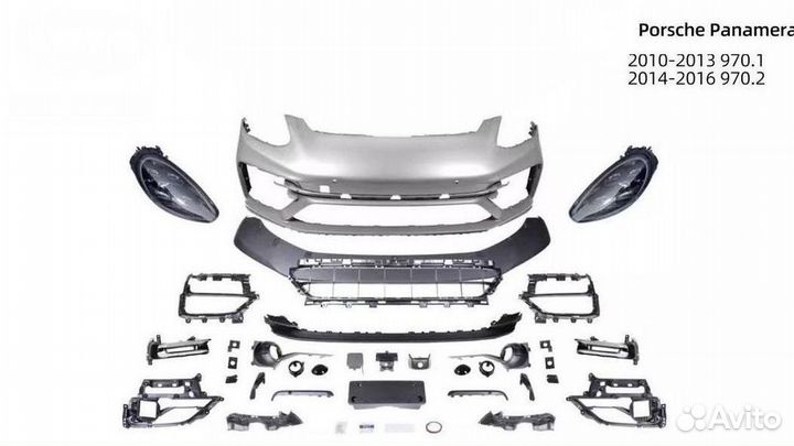 Facelift Porsche Panamera 970.1, 970.2 в 2021 GTS