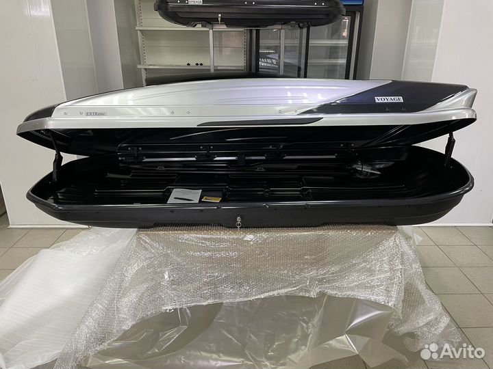 Автобокс Voyage 500л 218см цвет Серебристый Х
