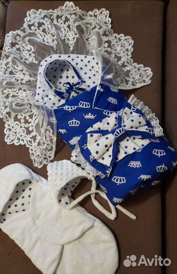 Комплект на выписку для мальчика