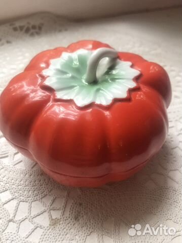 Фарфоровая посуда вербилки помидор томат масленка