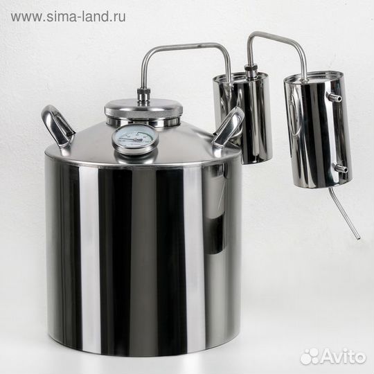 Дистиллятор «Разборный», 16 л, горло 10 см, термом