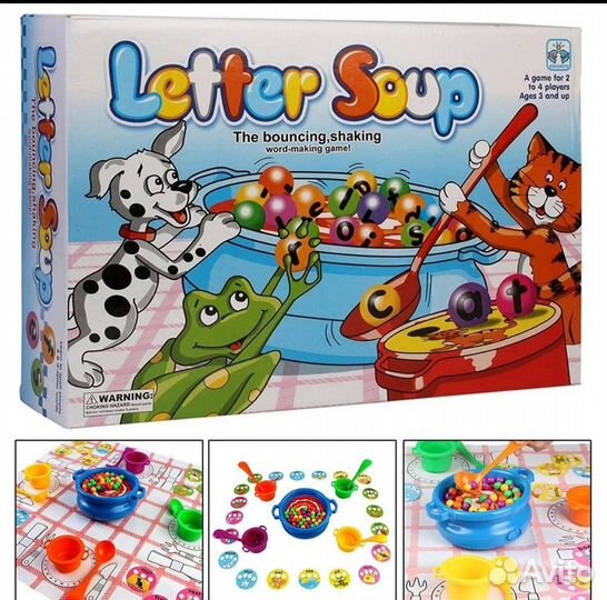 Letter soup настольная игра