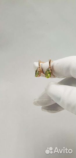 Серьги 585, вес 3,87, арт. К000053