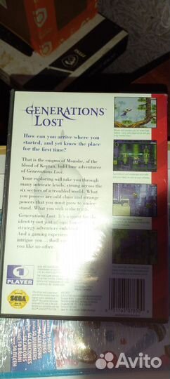 Generations Lost Sega Genesis, 1994 новая 1 в мире